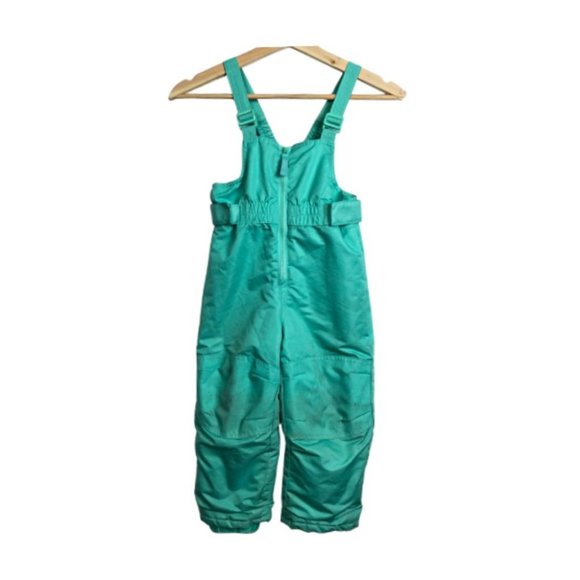 Cat & Jack Snow Bib Overalls Mint Green Toddler 3T